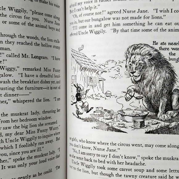 Uncle Wiggily's Story Book Hardback + Cover Children's Toy Read Learn Teach VTG - Picture 11 of 17